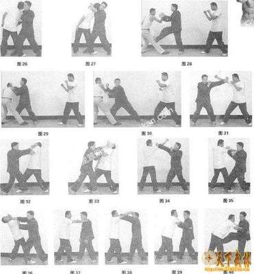 詠春拳(小念頭)抹手與彈手的實戰(zhàn)運用