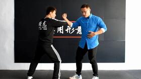 詠春拳寸勁技巧 國外武者的功力演示